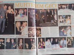 Hafta Sonu Sosyete ve Magazin Dergisi - 16 Mayıs 2001 - Sayı 20 - Türkan Şoray - Kadir İnanır - Revan Sadıkoğlu - Hande Demir- Serhat Soysal - İrem Gören - Ayşe Soysal - Mustafa Taviloğlu - Nezahat Taviloğlu - Ayşe Azizoğlu - Nilgün Dumanlı - Rukiye Gazioğlu - İbrahim Tatlıses - Sibel Can - Hülya Avşar - Reha Muhtar - Harika Avcı - Seda Sayan - Kenan İmirzalıoğlu - Muazzez Ersoy - Dursun Karadağ - Defne Samyeli - Sevim Emre - Orhan Gencebay - Petek Dinçö - Ece Erken - Esra Ceyhan - Mehmet Ali Erbil - Kenan Işık - Gülben Ergen - Reha Muhtar - Yılmaz Erdoğan - Öykü Serter - Şenay Akay - Eylem Şenkal - Melis Ersoy - Simla Türker - Merih Turan - Müjde Tezcan - Nilüfer Gazioğlu - Şebnem Pendek - Gökhan İleri - Aydan Kerestecioğlu - Ornella Lohner - Berna Gürel - Mehmet Tuna - Semra Tümen - Alev Komili - Nokia 8210 Telefon Reklamı fotoğraf ve haberi - Dergi Tam Değildir Sadece 16 Sayfası Mevcuttur-