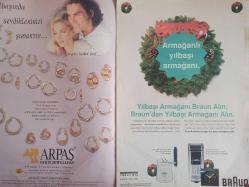 Şamdan Magazin Dergisi - 27 Aralık 1998 - Türkan Şoray - Arpaş Altın Reklamı - Braun Ev Aletleri Reklamı - Hiçbir Zaman Özgür Olamadım haberi - Sema Denker - Kadın İçin Akıllı Olmak Güzellikten Daha Önemli haberi - Mehmet Ali Erbil - Sibel Ceylan fotoğraf ve haberi - Dergi Tam Değildir Sadece 10 Sayfası Mevcuttur