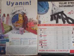 Şamdan Magazin Dergisi - 27 Aralık 1998 - Türkan Şoray - Arpaş Altın Reklamı - Braun Ev Aletleri Reklamı - Hiçbir Zaman Özgür Olamadım haberi - Sema Denker - Kadın İçin Akıllı Olmak Güzellikten Daha Önemli haberi - Mehmet Ali Erbil - Sibel Ceylan fotoğraf ve haberi - Dergi Tam Değildir Sadece 10 Sayfası Mevcuttur