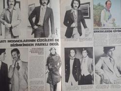 Adam Magazin Dergisi - Eylül 1976 - No:18 - Necmettin Erbakan - Barbra Bernard - 76/77 Erkek Modası haberi - Sinan Bilsel - Kerim Kerimoğlu - Suikastın İçyüzü Tüfekli Bir Adam Var haberi - Piranalar haberi - Sayı Bilim haberi - Anne Marie Alexandra - 45. İzmir Uluslararası Fuarı haberi - Ev Dekorasyon Reklamı - Aksu Kumaş Reklamı fotoğraf ve haberi - Tam Takım Dergi