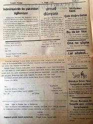 KÜTAHYA TAVŞANLI  POSTASI GAZETESİ YEREL TAŞRA BASINI-   17 NİSAN 1962- YIL :13 SAYI :721- Bu Yol Uçuruma Gider -Maliye Bakanı Şefik İnan  Bütün Vatandaşlar Vergi Verecek Dedi - Degirmisaz İşçisi sendikası   kongresi  olgun bir  hava içinde geçti - Yalanlar Resmi Geçidi- İnönü  işsizlik  ile yakından ilgileniyor - Umut  dünyası -  Yurt  Gazetecileri  diyor ki : Çok  doğru  üstat    -bu da bir fikir  -Ona ne şüphe - Spor  -Kütahya  Şeker Spor Tavşanlıya Geliyor - Afyon Karması  İle Gençlik Spor Revanş Karşılanması -