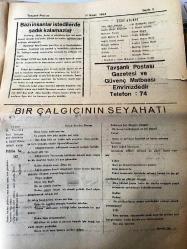KÜTAHYA TAVŞANLI  POSTASI GAZETESİ YEREL TAŞRA BASINI-   17 NİSAN 1962- YIL :13 SAYI :721- Bu Yol Uçuruma Gider -Maliye Bakanı Şefik İnan  Bütün Vatandaşlar Vergi Verecek Dedi - Degirmisaz İşçisi sendikası   kongresi  olgun bir  hava içinde geçti - Yalanlar Resmi Geçidi- İnönü  işsizlik  ile yakından ilgileniyor - Umut  dünyası -  Yurt  Gazetecileri  diyor ki : Çok  doğru  üstat    -bu da bir fikir  -Ona ne şüphe - Spor  -Kütahya  Şeker Spor Tavşanlıya Geliyor - Afyon Karması  İle Gençlik Spor Revanş Karşılanması -