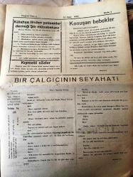 KÜTAHYA TAVŞANLI  POSTASI GAZETESİ YEREL TAŞRA BASINI-  20 NİSAN 1962-YIL :13 SAYI :724- 23 Nisan Milli Hakimiyet Ve Çocuk Bayramı Günün  Mana Ve Önemi Belirtilerek  Kutlanacak - Kütahya İlinden Yetişenler  Derneği  Balosu -  Belediye Müfettişi Geldi   Mülkiye Müfettişi  Arif  Tümer  İlçemize Gelmiştir -  Mehmet Gülseren Gazetemizin  Kadrosunda - Sucuk İmalathanesi  Yapılıyor - Yurt  Gazetecileri  Diyor ki : Bakış  - İkinci Grup - Kütahya İlinden Yetişenleri  Derneği Şiir Müsabakası - Bir Çalgıcının Seyahati  -Konuşan Bebekler - Tavşanlı Asliye  Hukuk Mahkemesinden -