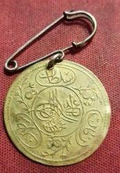 Efemera - OSMANLI TUĞRALI  ORJİNAL İĞNELİ TAKI - kitantik - kitaLog