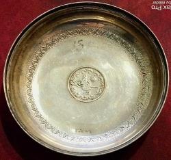 Antika - OSMANLI TUĞRALI 900 AYAR GÜMÜŞ TABAK - kitantik - kitaLog