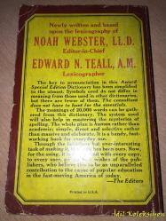 Webster's Dictionary - Noah Webster & Edward N. Teall - Award Books - İngilizce Kitap (Webster Sözlüğü) Hafif Yıpranmış Kapak