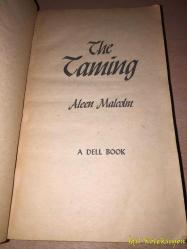 The Taming - Aleen Malcolm - Dell Book - İngilizce Kitap (Evcilleştirme)