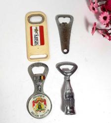 4 Adet Vintage Şişe Açacağı Vintage