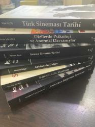Doruk sinema seti - 6 kitap- Türk sineması tarihi- sessiz sinema tarihi- aşktanda üstün- sinemada zaman - Amerikan bağımsız sineması- dizilerde psikoloji ve anormal davranışlar