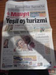 Milliyet Gazetesi - 24 Mart 1999 - Oral Çalışlar Bölücülükten Yargılanıyor - Efes Pilsen Final Four'u Zora Soktu - Hasan Şaş Yıkıldı - Avrupa'dan Seçime Fazilet Partisi Seferleri - Harika Avcı'dan Harika Dava - Mavi Çarşı Canileri Yakalandı - Vural - Shakespeare Aşık Değil Çalıntı - NATO'dan Vur Emri