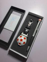 FASTJEL İLAÇ PROMOSYONU KALEM VE  SAATLİ ANAHTARLIK SAAT KURMA KOLU YOK