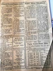İSTANBUL İSLAMİYET  GAZETESİ  YEREL TAŞRA BASINI -- 6 MART 1950- SAYI :100 -6 NİSAN DA KIYAMET KOPMAZ NEDEN ? --Resül -i Ekrem Efendimizin Emirleri -  Hazret -i Muhammed Aleyhiss 