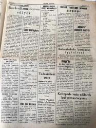 ZONGULDAK  KÜÇÜK GAZETE YEREL TAŞRA  BASINI - -19 Ocak 1955 Yıl :3 Sayı :380- Adnan Menderes dün İstanbul 'a  avdet etti - Amasra 'nın İmar Planı -  Demokrat Parti Meşrutiyet Ocağının  Kongresi -  Deniz Kulübüne Gitmek Suç Mudur ?  Karabük Belediye Dispanseri  - Kız Enstitüsü Talebelerinin  Çayı  Çok Güzel Oldu -İzmir Mektupları  Yazan : Bedri  Yıldırım - Din  katliamı  devam ediyor -  Karabük  Kapalı Spor  Salonuna  Kavuşuyor -  Safranbolu da kurulacak  işçi  sitesi -