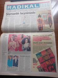 Radikal Gazetesi - 28 Ocak 1997 - Necmettin Erbakan Silah Ve Minarenin Gölgesinde - Cinci Hoca Ali Kalkancı'nın Çek Sahtekarlığı Ortaya Çıktı - McDonald's 18 Ay Ajan Gibi Çalıştı - Refah Partisi Aşçıyı Bile Değiştirdi - Almanya İle Özür Krizi