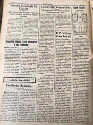 ZONGULDAK  KÜÇÜK GAZETE YEREL TAŞRA  BASINI - 14 ŞUBAT 1955 YIL :3 SAYI :396-  Reisicumhurumuz Pakistan 'a Hareket Etti - İzmir Alsancak Limanın Temeli Bugün Atılıyor - Filyos  İhtiyar Heyeti Seçimleri  Demokrat Parti Adayları Tam Liste Halinde Kazandı - Tefende esrarengiz bir cinayet -- Bartın da bir yangın oldu -