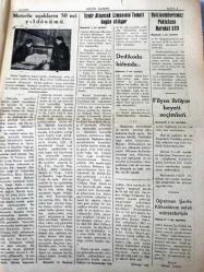 ZONGULDAK  KÜÇÜK GAZETE YEREL TAŞRA  BASINI - 14 ŞUBAT 1955 YIL :3 SAYI :396-  Reisicumhurumuz Pakistan 'a Hareket Etti - İzmir Alsancak Limanın Temeli Bugün Atılıyor - Filyos  İhtiyar Heyeti Seçimleri  Demokrat Parti Adayları Tam Liste Halinde Kazandı - Tefende esrarengiz bir cinayet -- Bartın da bir yangın oldu -