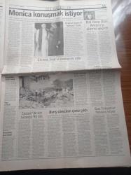 Radikal Gazetesi - 26 Ocak 1998 - Arif Erdem - Elvir Boliç - Lastik Gibi Maç Ülkerspor'un - NBA Ligi Sonuçları - Necmettin Erbakan'ın Bileti Kesildi - Abdullah Çatlı Güven Sazak Ve Ömer Lütfü Topal İlişkisi - Refah Partisi Var Mı Yok Mu - Beyaz Saray Seks Skandalları İle Çalkalanıyor - Diyanet İşlerinde Kadına Fetva Yasak