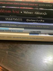 Reklam ve reklamcılık seti 11 kitap-  reklamcı ve şaman, rubikon, başarılı reklamın ilkeleri, anneme reklamcı olduğumu söylemeyin, reklam sanatının ustalarıyla konuşmalar, bu topraklardan dünya markası çıkar mı, reklamın iyisi, kitleler psikolojisi, Üzeyir garih pazarlama tanıtım, küreselleşme ekseninde halkla ilişkiler,  reklamcılık hayatım bilimsel reklamcılık