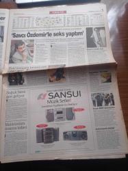 Yeni Yüzyıl Gazetesi - 16 Mart 1998 - Erden Kıral Öfkeli - Murat Göğebakan - Frankofoni Günleri Başlıyor - Bill Clinton İsyanın Eşiğinde - Ordu'dan Sert Tepki - Krizdeki İki Sıcak Nokta Türban Eylemleri Ve Fethullah Gülen - Ermeni Patriği Karekin Kazancıyan Toprağa Verildi - Seksi Siyah Naomi Campbell - Refah Partisi'nden Trilyonluk Vurgun - Hükümlü Kadın Gönül Duman Savcı Necati Özdemir İle Seks Yaptım