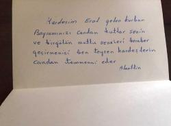 HEDİYE KARTPOSTALI, ÇİFT YAPRAK, KARLA ÖRTÜLÜ KÖY EVLERİNİN YER ALDIĞI GÜZEL BİR KIŞ RESMİ ÇİZİMİ (İÇİ YAZILI), ARKASI YAZILMAMIŞ, RENKLİ, 16 X 9 CM EBADINDA - 1940'LAR, 1950'LER, 1960'LAR, 1970'LER 1980'LER