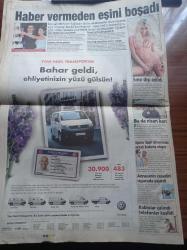 Posta Gazetesi - 26 Nisan 2006 - Hasan Şaş - Spor Bakanı Mehmet Ali Şahin - Fatih Tekke - Stephan Appiah- David Beckham - Ronaldinho -  Ateşi Bülent Arınç Yaktı Recep Tayyip Erdoğan Körükledi - PKK'ya Karşı İran - ABD Dışişleri Bakanı Rice - Abdullah Gül - En Yaşlı Türk Seher Bulut - Abdullah Sarımermer