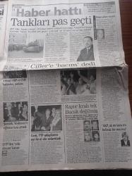 Posta Gazetesi - 7 Ekim 2002 - Ariel Ortega Ege'yi Salladı - Werner Lorant - İlhan Mansız - Sergen Yalçın - Hülya Avşar Aşkta Yetersiz Kaldı - Türbanlı Komünist -  Recep Tayyip Erdoğan - Galatasaraylı Ümit Davala Gazeteci Dövdü - DSP Lideri Bülent Ecevit Kurultayda Çekilebilirim - Doğan Grubu CEO'su İmre Barmanbek