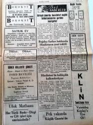 ZONGULDAK  KÜÇÜK GAZETE YEREL TAŞRA  BASINI -    5 KASIM 1955 YIL :4 SAYI :615- Reisicumhurumuz şerefine Amman da tertip edilen   askeri  tatbikat--Valimizin  dünkü  tetkikleri -Mebuslarımız Karabük 'te - -Başvekilimizin  Yurt Gezisi - İsrail 'in  silah  talebi karşısında Amerikan Siyasetinde  Bir Değişiklik Yok -   Amaç  'ın Mukavelesi  Feshedildi ---İç Haberler - Belediye Apartmanlarının  Altındaki Dükkanlar -  Amerika  ,Komünist Çin 'in  diğer 17 Amerikalıyı  da Serbest  Bırakacağını  Ümit Ediyor --Dış  Haberler : Birleşik  Amerika Senatörleri  Seylab Felaketzedelerine    Yardım  İnceliyor - -Buğday fiyatlarında hakkında  Hindistan 'nın  yeni teklifi - Hindistan da balıkçılık kalkındırılıyor - KEHANET  Alman basınından çeviren  :ALİ Ülkü -