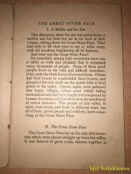 The Great Stone Face - The Oxford English Course - Nathaniel Hawthorne - Oxford University Press - İngilizce Kitap (Büyük Taş Yüz) Hafif Yıpranma ve Lekeler Mevcuttur