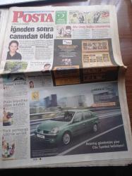 Posta Gazetesi - 18 Kasım 2004 - Mickey Mouse 76 Yaşında - Sedat Peker - Milli Futbolcularımız Sahadan Başları Eğik Ayrıldı - Ersun Yanal - Türkiye Yaşanmaya Değer 50. Ülke - Irak'ta Öldürülen Türk Şoförlerinin Sayısı Dün 65 Oldu - Genç Pamukbank Çok Erken Öldü