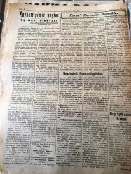 İSTANBUL HAKKA DOĞRU GERÇEK MÜSLÜMANLARIN  MECMUASI   TANRIM ULU, IRKIM YÜCE, DİNİM HAK  ÜLKÜ YURDA  EDEBİ HÜR YAŞAMAK -  Devrimizde Hac'cın  Faydaları   Hac'ca  helal para ile gidilir , muhtekirler  gidemez  yazan : Esat Sezai  Sünbüllük - Yerinde bir hayır  zenginlerimizin bu hayırlı işe yardım etmelerini  bekleriz - Muhterem Okuyucularımıza -Baş  açık  namaz kılmak   Namazda adap ve erkan  yazan : Hakkı  Şenkon-Dinimizin Esasları  :  Namaz Nasıl Kılınır ?   Bu  sütunlarda dinimizin  esaslarını  tam ve eksiksiz olarak bulacaksınız - Peygamberimizin  Şefkati   Sevgilil kızı Hazreti  Fatma 'nın  öğütmekten  elleri şişmiş  peygamberimizden  yardımcı  istemişti -- AHVALİMİZ   İ.H.Piroğlu - Karşılaştığımız Tehlikeler  MASONLUK  Yazan  : General  Kazım Karabekir -Kulağınıza Küpe Olsun  !  Milyonları Kurtaran İnsan  -Seçme Şiirler Müslüman Diyarı Karşısında  Mehmet  Akif -Kaybettiğimiz Şeyler  Üç Mazi Hikayesi   Yazan : Galip Kemali Söylemezoğlu  -Kuranı Kerimden Buyruklar -
