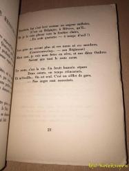 Les Cantiques de Frere Michel - Alphonse Meterie  - Rene Julliard - Fransızca Kitap (Kardeş Michel'in Şarkıları) Hafif Yıpranmalar Mevcut