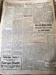 İSTANBUL HAKKA DOĞRU GERÇEK MÜSLÜMANLARIN  MECMUASI   TANRIM ULU, IRKIM YÜCE, DİNİM HAK  ÜLKÜ YURDA  EDEBİ HÜR YAŞAMAK -SAYI :39 -27 KASIM 1947- İslamlık , Birlik Dinidir  Milli  ve Dini Birliği Bozmak Bizlere Haram Kılınmıştır - Mübarek  Muharrem  Bu  mübarek ay müslümanlar indinde pek ehemmiyetlidir - Kur 'anı  Kerimin Hikmetleri  Bugünkü  feb ile bulunan  nice hikmetler  Kur'anı  Kerimde Mevcuttur   Yazan : Esat  Sezai  Sünbüllük  - İstiklal  harbi  ve Müslümanlık  Milli Mücadelede  Dinimize Sarıldığımız İçin Muvaffak Olduk  İstiklalimizi  Kazandık  yazan : General  Kazım Karabekir - 54 Farz Öğrenelim - ALLAHIN ARSLANI  HAZRETİ  ALİ  - Emirül Müminin Hazreti  Ömer -  Kur'anı  Kerimin Hikmetleri - Hac 'dan Dönenlerin  Anlattıkları  - Baş Açık Namaz Kılmak   Namazda adap ve erkan  yazan :  Hakkı Şenkon -
