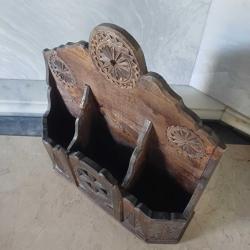 Ahşap Mutfak Rafı Eski,Kaşıklık