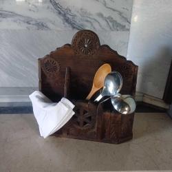 Ahşap Mutfak Rafı Eski,Kaşıklık