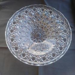 İtalyan Dökme Cam Giardinyer Sunumluk