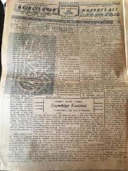 İSTANBUL HAKKA DOĞRU GERÇEK MÜSLÜMANLARIN  MECMUASI   TANRIM ULU, IRKIM YÜCE, DİNİM HAK  ÜLKÜ YURDA  EDEBİ HÜR YAŞAMAK - SAYI :65 27 MAYIS 1948 - Mekteplerde  Din Tedrisatını  Maarif Yapacak   Eğitim Bakanlığı İmam  Ve Hatip Kursları  Açacak - Vasiyetname  adlı  kitap  hakkında bir izah  yazan : Esat Sezai  Sünbüllük -  Allah Korkusu Allaha inanan ve ondan korkan  kötülük  yapmaz  - Hazreti  Ali 'nin Ölümü   Mahmut  Sertel - Hazreti  Ömer  - Hazreti Ali  'nin  Yazdığı  Zeynebiye  Kasidesi  Tercüme eden :  Esat  Sezai Sünbüllük -  Enfal Suresinin  Tam Meali  Şerifi   Yazan : Enver Tunçalp - Dini  Tedrisat - Türbeler   İ.Suphi  Soysallıoğlu -