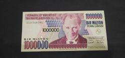 2 ÂDET 8.EMİSYON 1000 000 LİRA SERİ NUMARA. ÇİL ALTI .KOLEKSİYONLUK