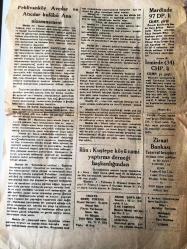 EDİRNE TRAKYA MERİÇ POSTASI  GAZETESİ  HAKİKİ DEMOKRASİNİN MÜDAFİYİZ YEREL TAŞRA BASINI -25  ŞUBAT 1960 YIL :2 SAYI :18- Türkistanların  Kongresi - Bölükbaşı Menderese Cevap Verdi - T. Çağataya  Cevap - 1960  Seçiminde yurdu  gezecek  CKMP  erkanı -( Nifak ) cephesi  ile vatan cephesi   Alemdaroğlu - Pehlivanköy Avcılar ve Atıcılar  Kulübü  Ana Nizamnamesi -İlan : Kuştepe  köyü  cami  yaptırma derneği başkanlığından - Mardin de 97  D.P li  CMKP  Girdi - İzmir de (34)  CHP .Lİ  -