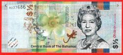 BAHAMALAR BAHAMAS 0,5 Dollar, 2019 pA77, UNC ÇİL