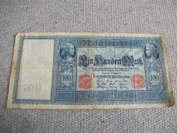 6 - ALMANYA - 100  MARK - 1910 YILI - 114 YILLIK KAĞIT PARA