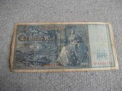 6 - ALMANYA - 100  MARK - 1910 YILI - 114 YILLIK KAĞIT PARA