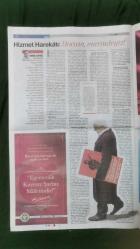 Hürriyet Pazar Gazete 24 Temmuz 2016 Unutulmayacaklar,Hande Fırat,Ece Taşpınar,Serpin Sükan,Ceyda Balaban,Ayşe Kulin,Metin Fadıllıoğlu,Bülent Arınç,Nina Agdal,Vincent Van Gogh,Taylor Swift,Hakkı Bulut,Levent Bektaş,Fetullah Gülen,Boyner Grup - Emlak Konut - Sanko Holding - LC Waikiki - Hitay - Ziylan - Demokrasi Afişi