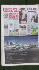 Hürriyet Gazete 9 Ağustos 2016 Rusya İle Krizi Bitiren Gecenin Öyküsü,Cavit Çağlar,Hulusi Akar,İbrahim Kalın,Yuri Uşakov,Vladimir Putin,Recep Tayyip Erdoğan,Kemal Kılıçdaroğlu,Tanju Poshor,Ziynet Sali,Gülben Ergen,Nursultan Nazarbayev,Funda Arar,Kimi Raikkonen,Minttu Virtanen,Fikret Orman,Adriano,Michael Phelps,Van Der Burgh,Adam Peaty,Cody Miller,Luis Cavanda,Tolga Ciğerci,Fenerbahçe Antraman Fotosu,Halit Ergenç,Charles Von Faber-Castell,Murat Eken,Gizem Mnen,Rihanna,Ayça Ayşin Turan,Cihat Tamer,Bennu Yıldırımlar,Yılmaz Morgül,Enes Kanter,İsmail Kahraman,Meral Akşener,Kıvanç Tatlıtuğ - İlker Ayrık Akbank Reklamı,Mercedes - Benz Reklamı