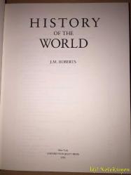 History Of The World - J.M. Roberts - Oxford University Press - İngilizce Kitap (Dünya Tarihi)