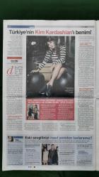 Hürriyet Pazar Gazete 2 Ekim 2016 Karl Lagerfeld,Hüseyin Emir Erkilet,Seren Serengil,Ecem Uzun,Tamer Karadağlı,Sahrap Soysal,Elçin Sangu,Şevval Sam,Çağatay Ulusoy,Seren Serengil,Serdar Bilgili,İstikbal - Adidas Reklamı