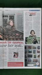 Hürriyet Pazar Gazete 2 Ekim 2016 Karl Lagerfeld,Hüseyin Emir Erkilet,Seren Serengil,Ecem Uzun,Tamer Karadağlı,Sahrap Soysal,Elçin Sangu,Şevval Sam,Çağatay Ulusoy,Seren Serengil,Serdar Bilgili,İstikbal - Adidas Reklamı