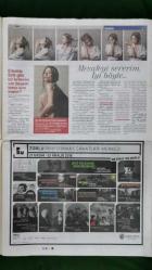 Hürriyet Pazar Gazete 27 Kasım 2016 Sınır Tanımayan Ceylanlar,Daron Acemoğlu,Cansu Dere,Daha Sağlıklı Bir Yaşam İçin 10 Küçük Adım,Gülben Ergen,Ebru Gündeş,Kürşat Başar,Iris Apfel,Türkçe Yıkılıyooooo!,Recep Tayyip Erdoğan,Donald Trump,Marco De Angelis,Gülse Birsel,Bülent Eczacıbaşı,Ayşe Arman,Bellona Reklamı