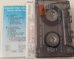 ETHEM ADNAN ERGİL TURKISH FOLK GİTAR-2 HEKİMOĞLU-ÇANAKKALE İÇİNDE İSİMLİ KASETİ ORİJİNAL FOTOĞRAFLARI İLE BANDRÖLLÜ NADİRDİR