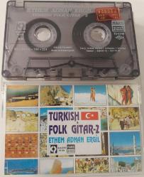 ETHEM ADNAN ERGİL TURKISH FOLK GİTAR-2 HEKİMOĞLU-ÇANAKKALE İÇİNDE İSİMLİ KASETİ ORİJİNAL FOTOĞRAFLARI İLE BANDRÖLLÜ NADİRDİR