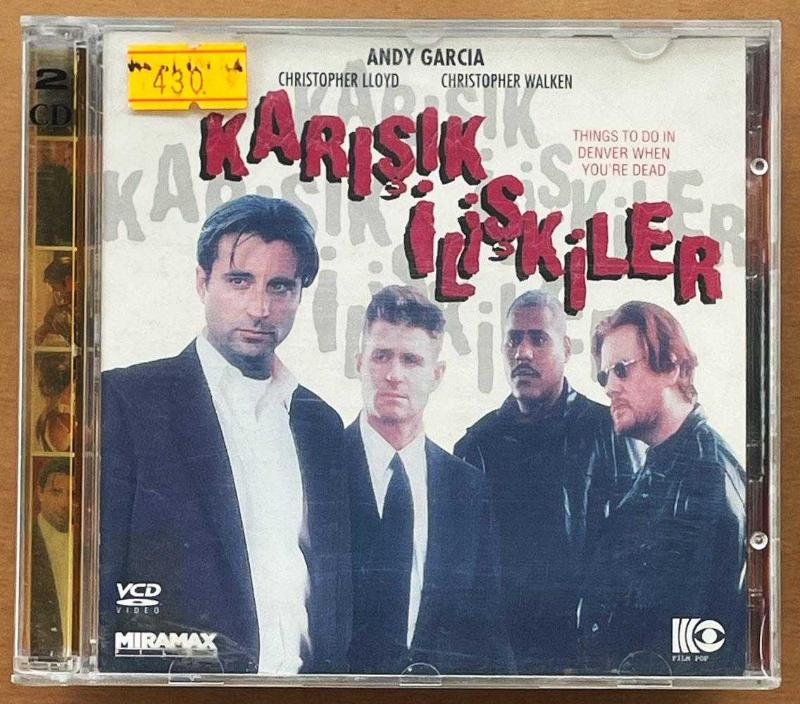 Kar k li kiler 1995 Orjinal VCD Film Andy Garc a Steve